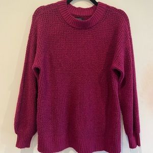 American Eagle Outfitters Cranberry Sweater